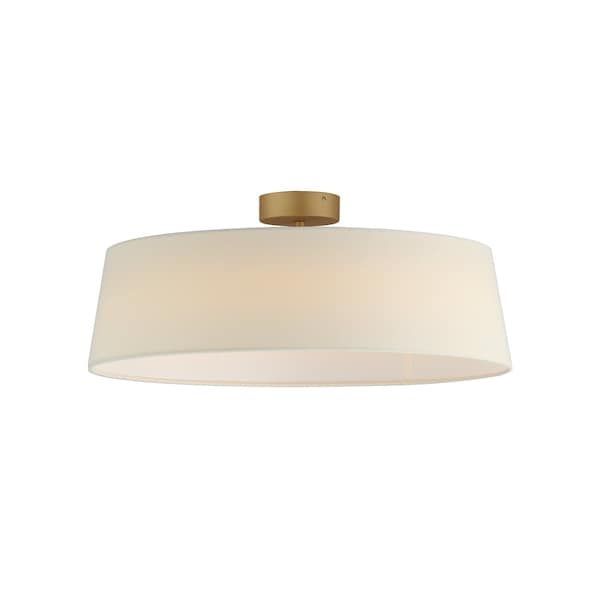 Maxim Lighting Paramount 21'' LED Flush Mount, Natural Aged Brass 10332OFNAB - main